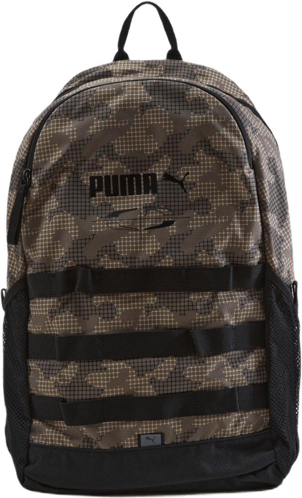 Puma Style Backpack Shitake-camo Aop, Unisex, Vybavenie, tašky a batohy, Viacfarebná, ONESIZE
