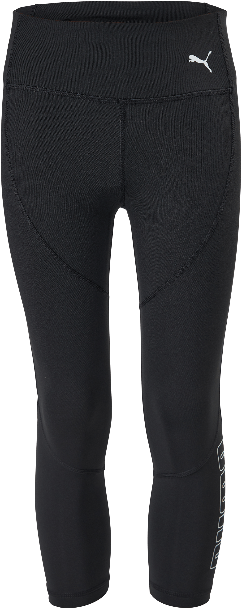Runtrain 7/8 Tights G Puma Black, Unisex, Apparels, Leggings, Running, Black, 104