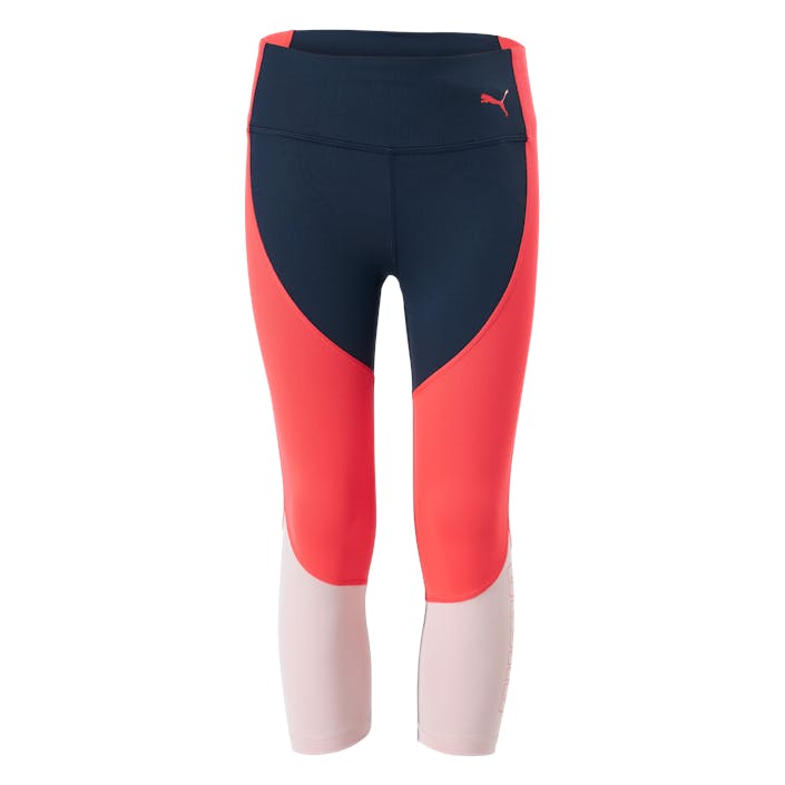 Runtrain 7/8 Tights G Spellbound, Unisex, Apparels, Leggings, Running, Red, 140