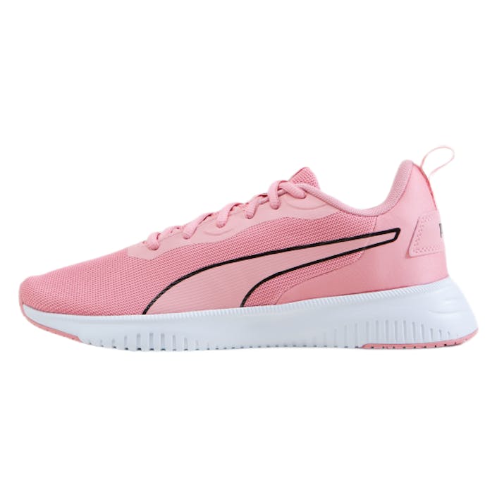 Flyer Flex Jr Puma White-puma Black-peony, Unisex, Shoes, Running shoes, Running, Pink, UK 6