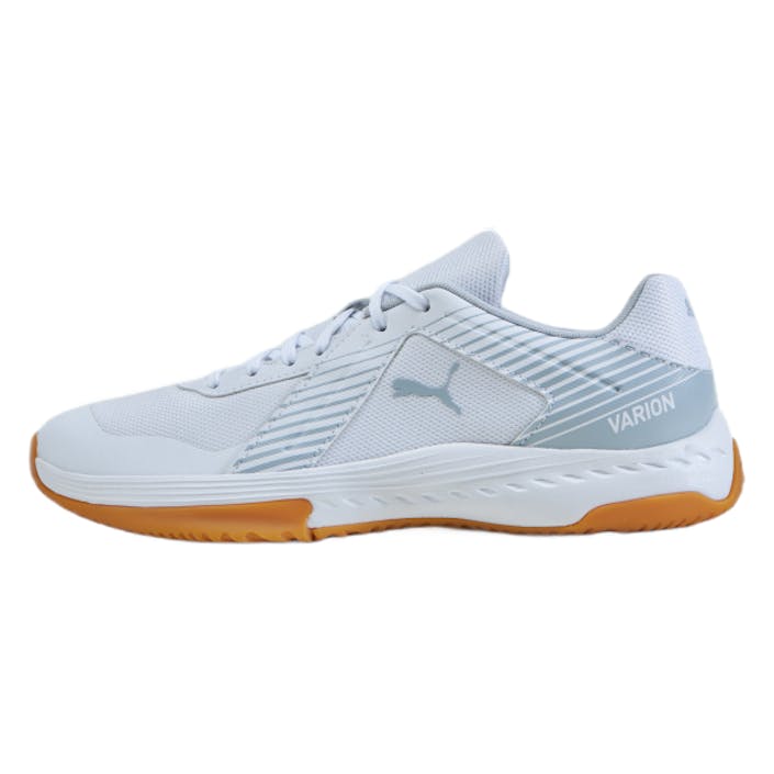 Varion Puma White-glacial Blue-gum, Male, Skor, Träningsskor, volleyboll, Vit, EU 46