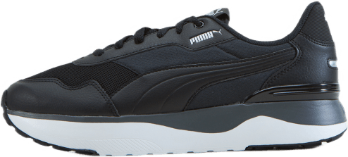 Puma R78 Voyage Jr Puma Black-puma Black-puma Sil, Unisex, Topánky, Tenisky, Čierna, EU 38