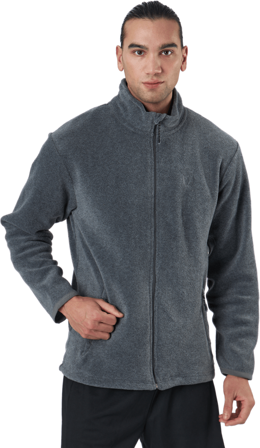Cocoon M Fleece Jacket Dark Grey Melange, Male, Apparels, jackets, Grey, XXL