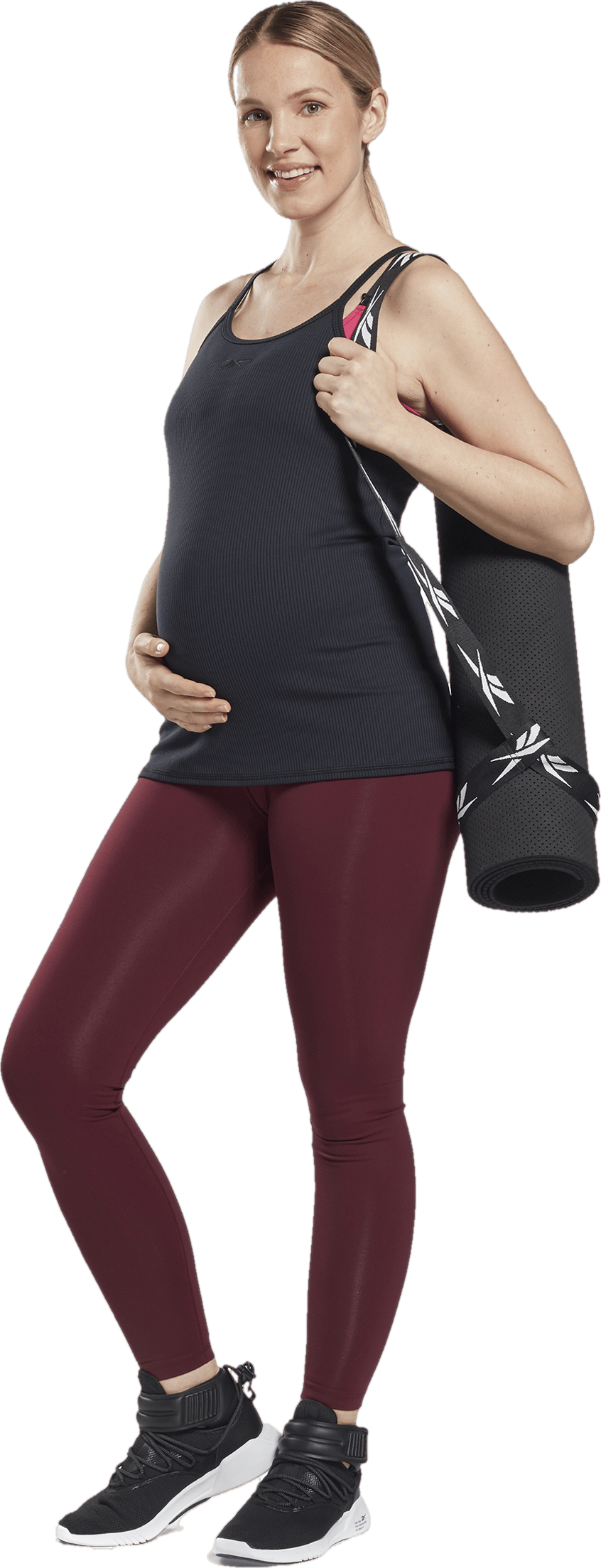 Sr Maternity Tank Black, Female, Vêtements, maternité, Entraînement, Noir, L