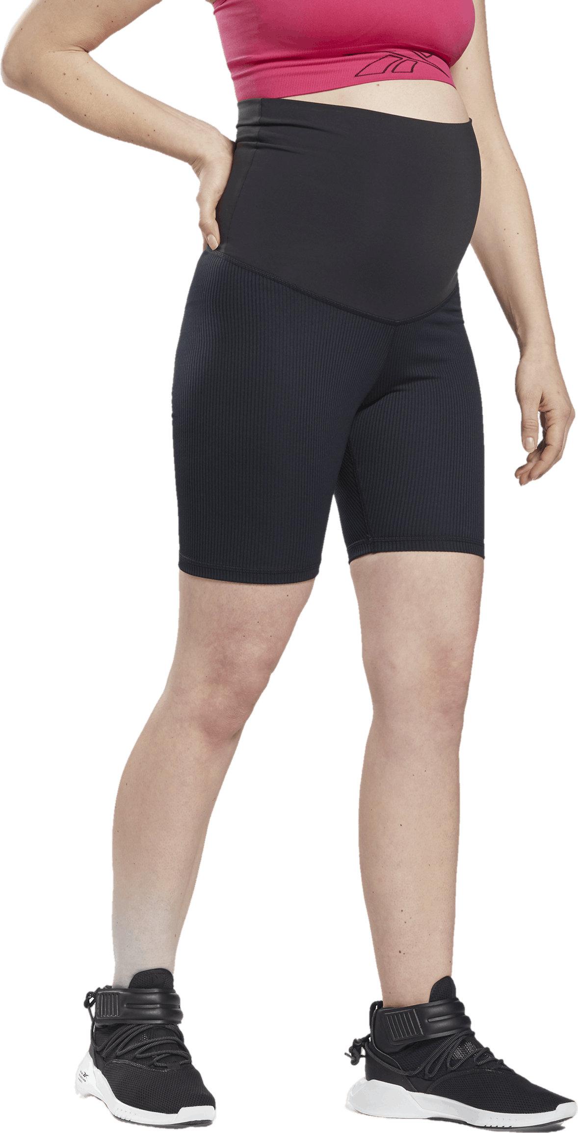 Sr Lux Maternity Short Black, Female, Klær, barsel, Trening, Svart, XL