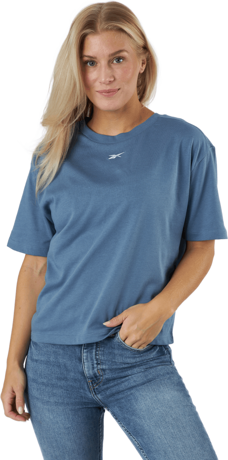 Myt Cozy Pack Tee Blusla, Female, Odevy, Tričko, Posilovať, Modrá, XL