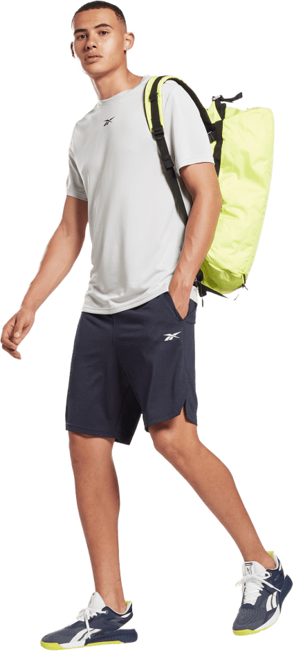 Wor Mel Knit Short Vecnav, Male, Kläder, Shorts, Träning, Vit, XXL