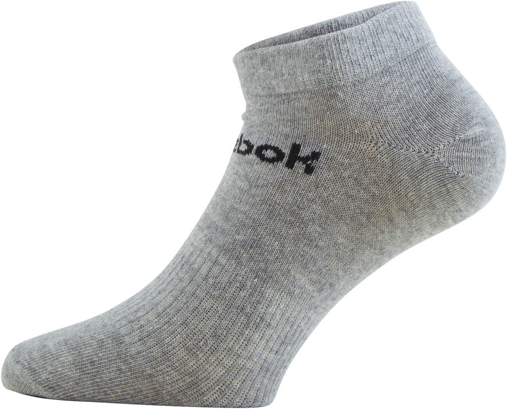 Act Core Inside Sock 6p Mgreyh/white/black, Unisex, Apparels, Socks, Workout, White, M