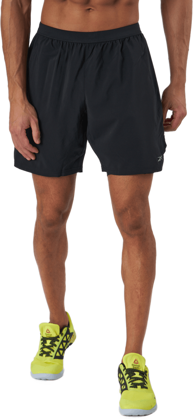 Re  2-1  Short Black, Male, Apparels, Shorts, Running, Grey, XL