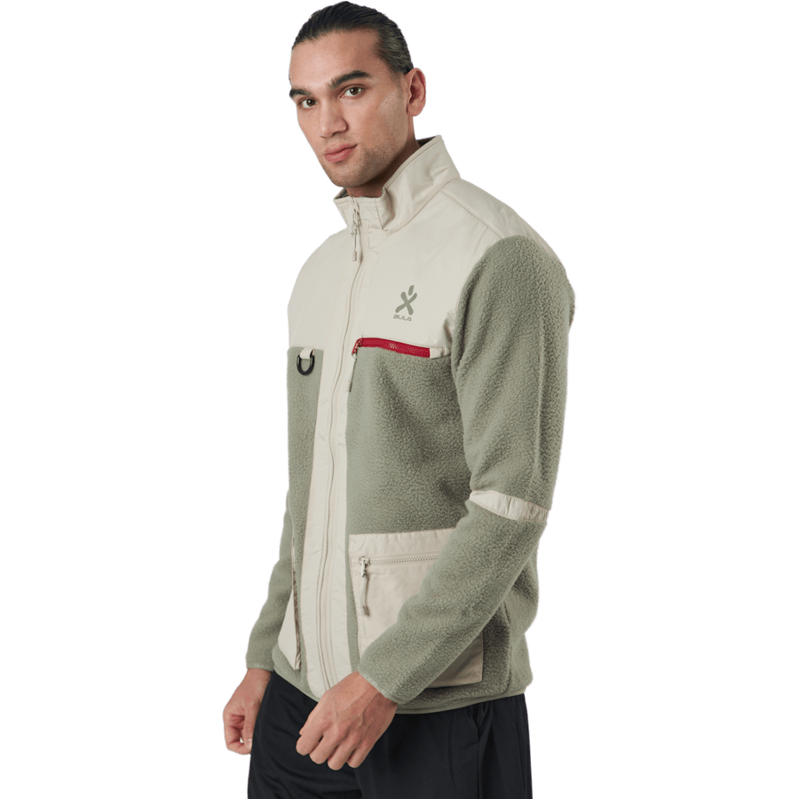 Utility Fleece Jacket Sage