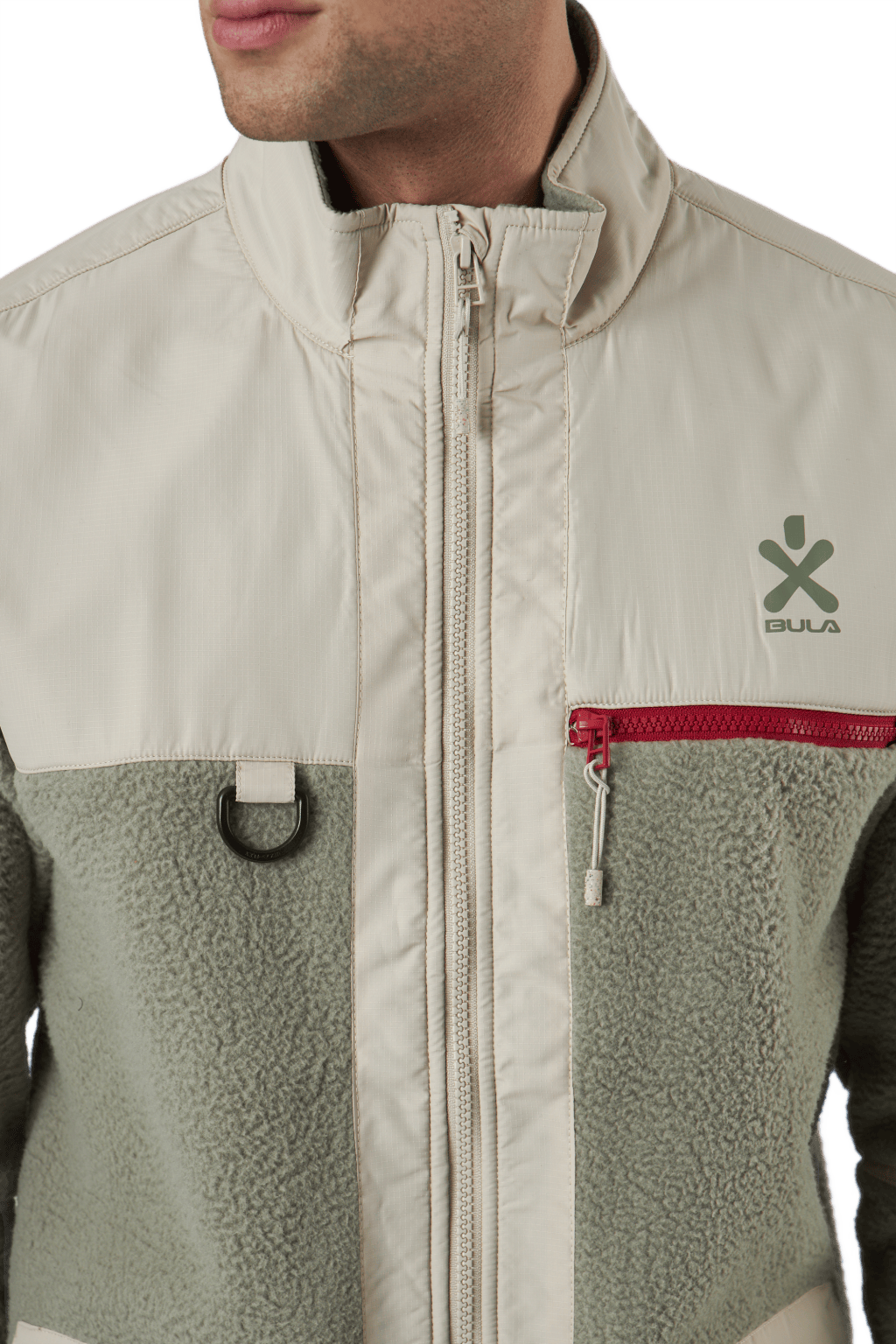 Utility Fleece Jacket Sage - Bild 4