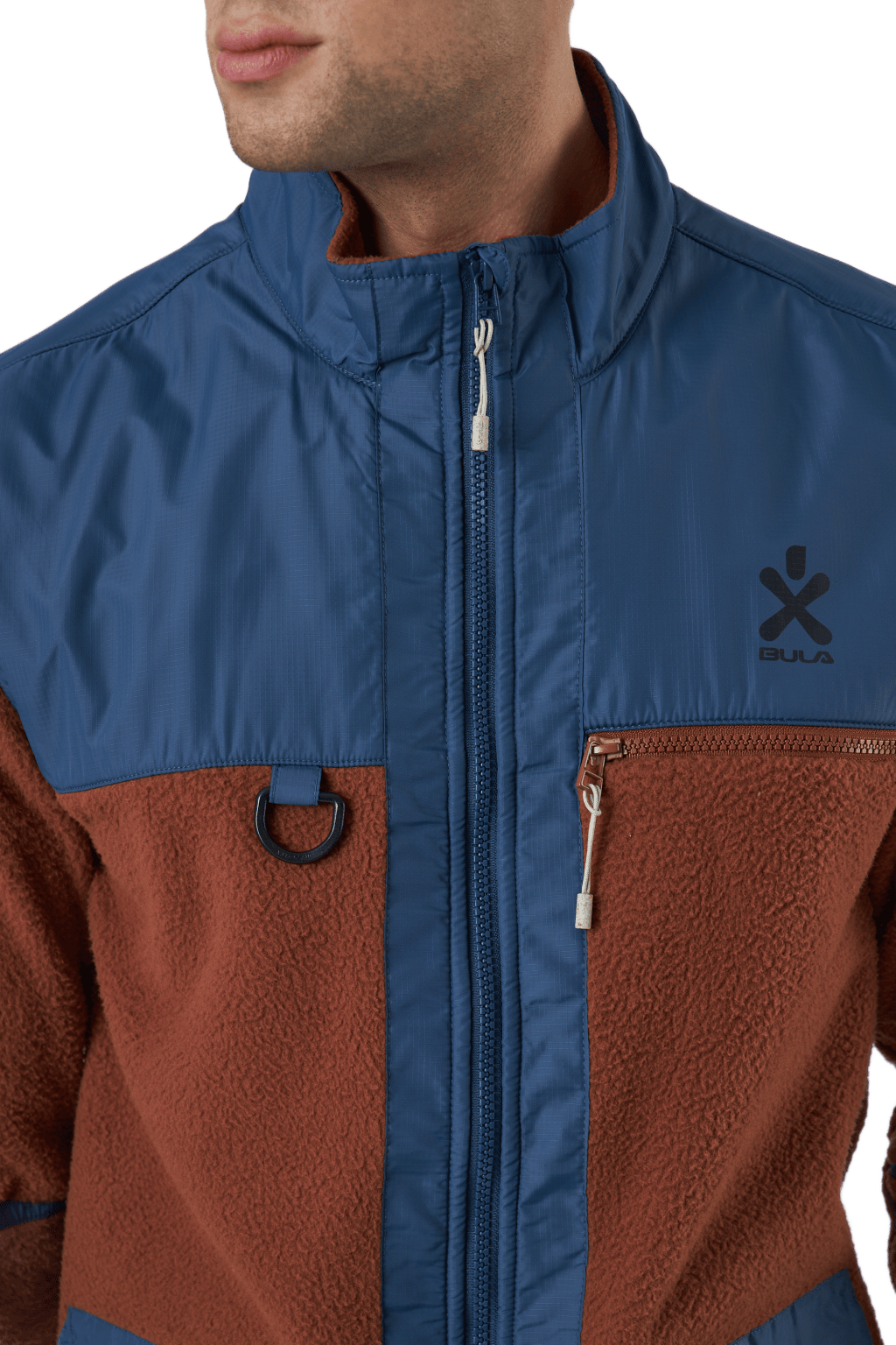 Utility Fleece Jacket Walnut - Bild 4