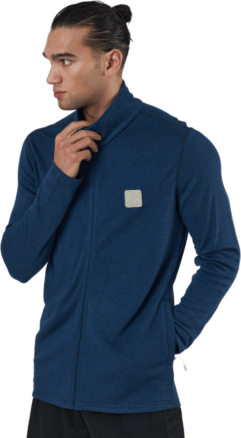 Check Jacket Denim, Male, Vêtements, Chemises, Sport d'hiver, Bleu, M