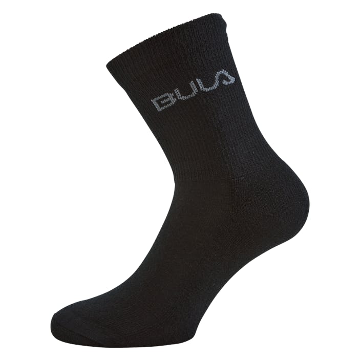 2pk Wool Sock, Web Black, Unisex, Odzież, Skarpety, Sporty alpejskie, Czarny, M