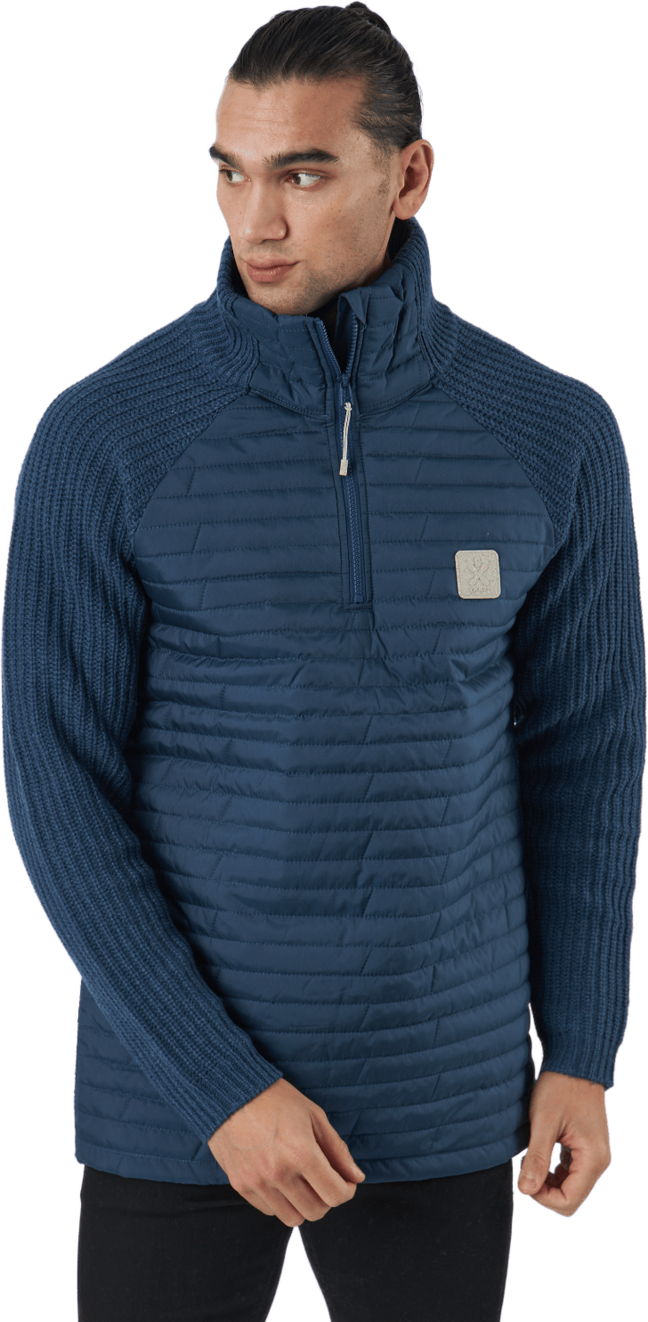 Hybrid Halfzip Denim