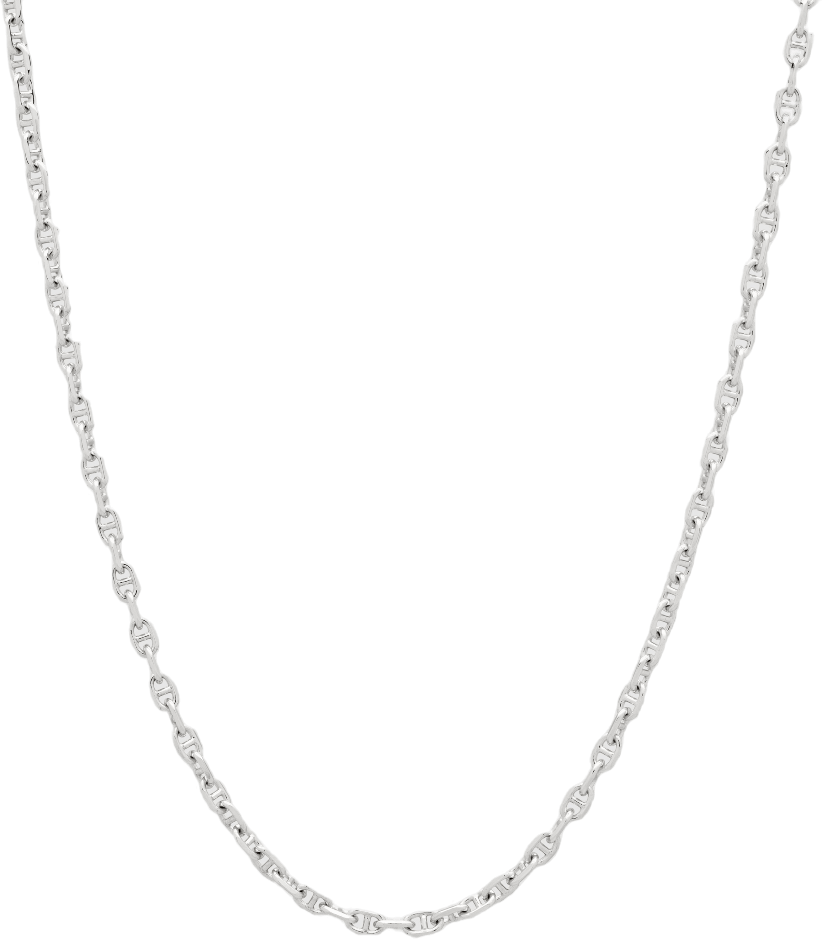 Cable Chain  925 Sterling Silver - 20,5 Inc, Unisex, Ausrüstung, Zubehör, Silber, ONESIZE