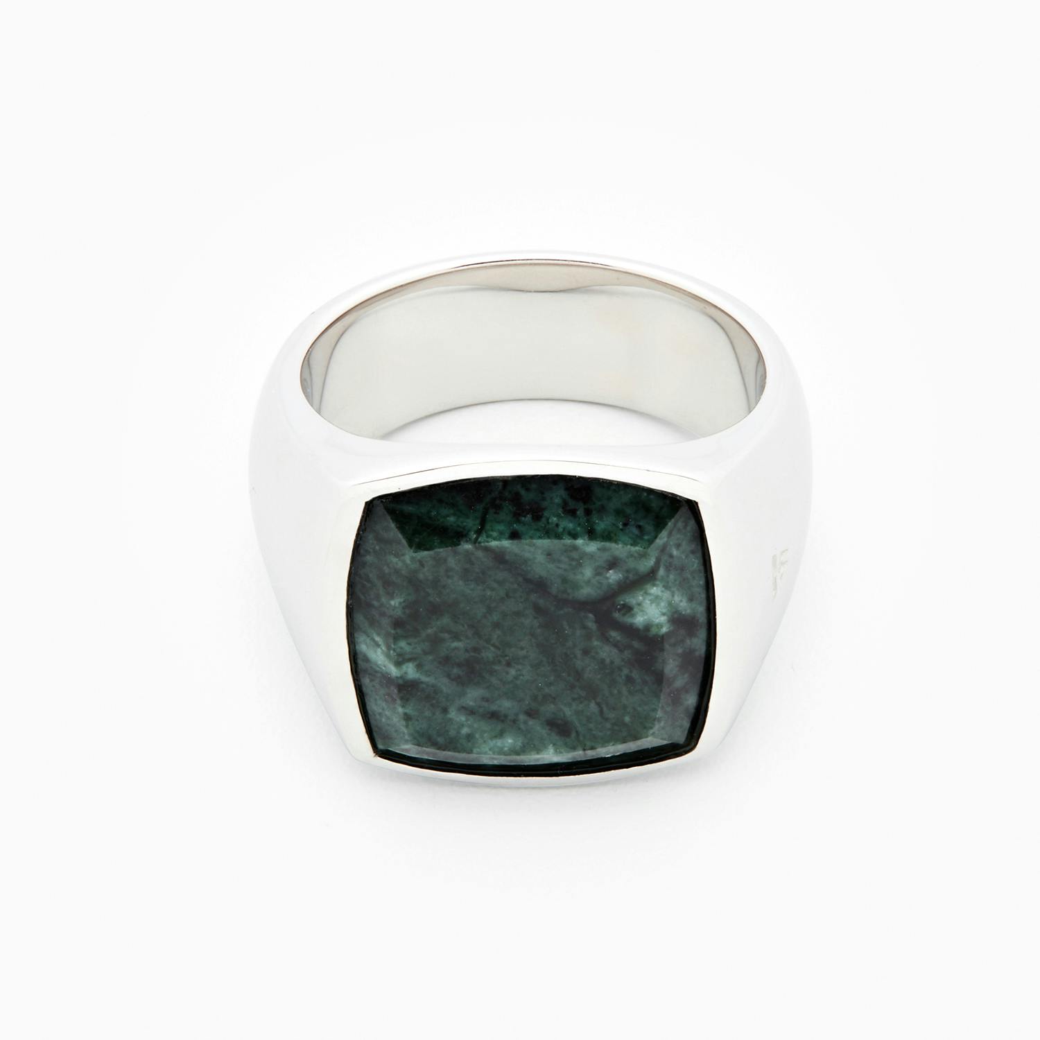 Cushion Green Marble (m) 925 Sterling Silver, Unisex, Equipamento, outros acessórios, Prata, 66