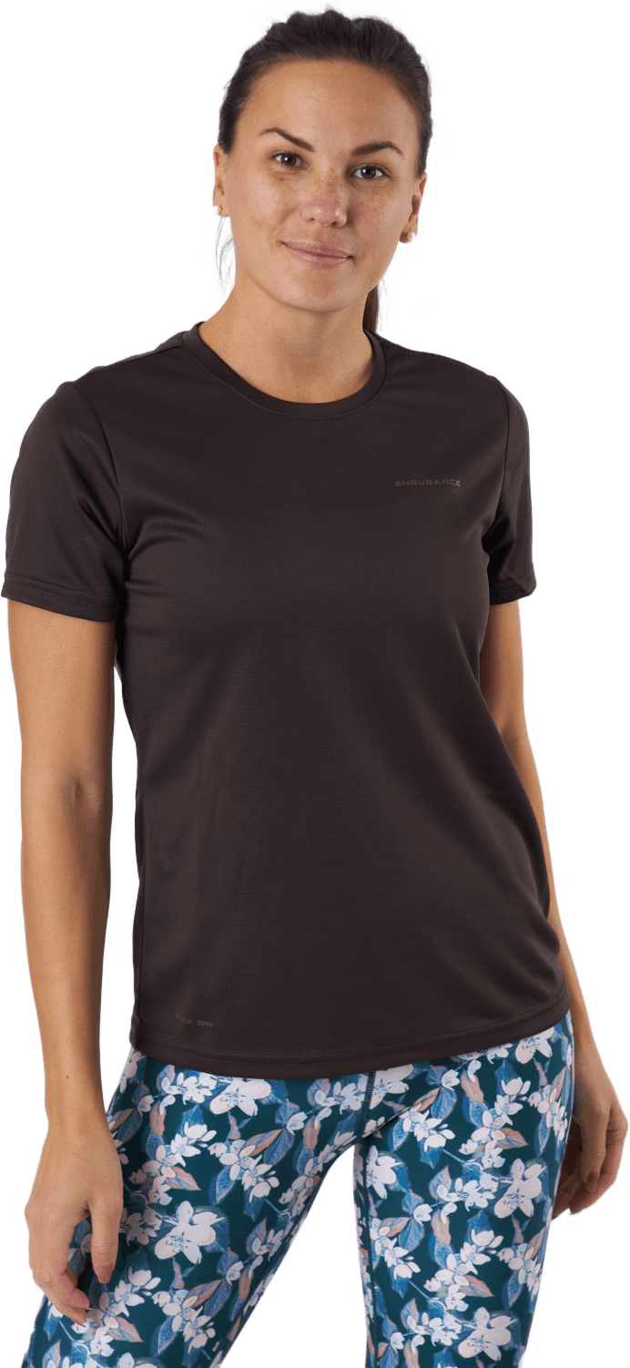 Orator tilgivet Henfald Vanilla Melange Seamless S/S Tee Black | Sportsmerker for ham | Runforest