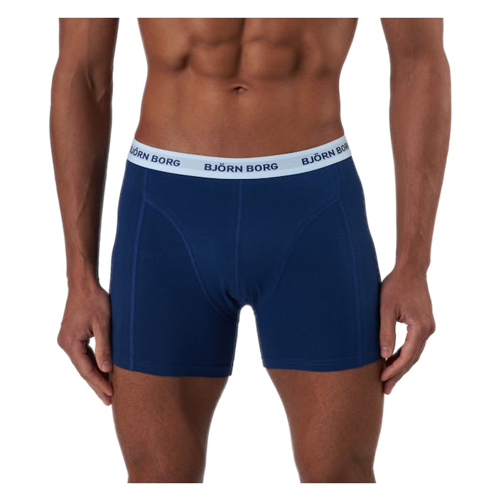 Essential Boxer 3p Multipack 3, Male, Kläder, Underkläder, Blå, XL