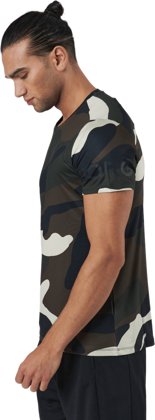 Borg T-shirt Bb Peaceful, Male, Ropa, Camiseta de manga corta, Multicolor, XXL