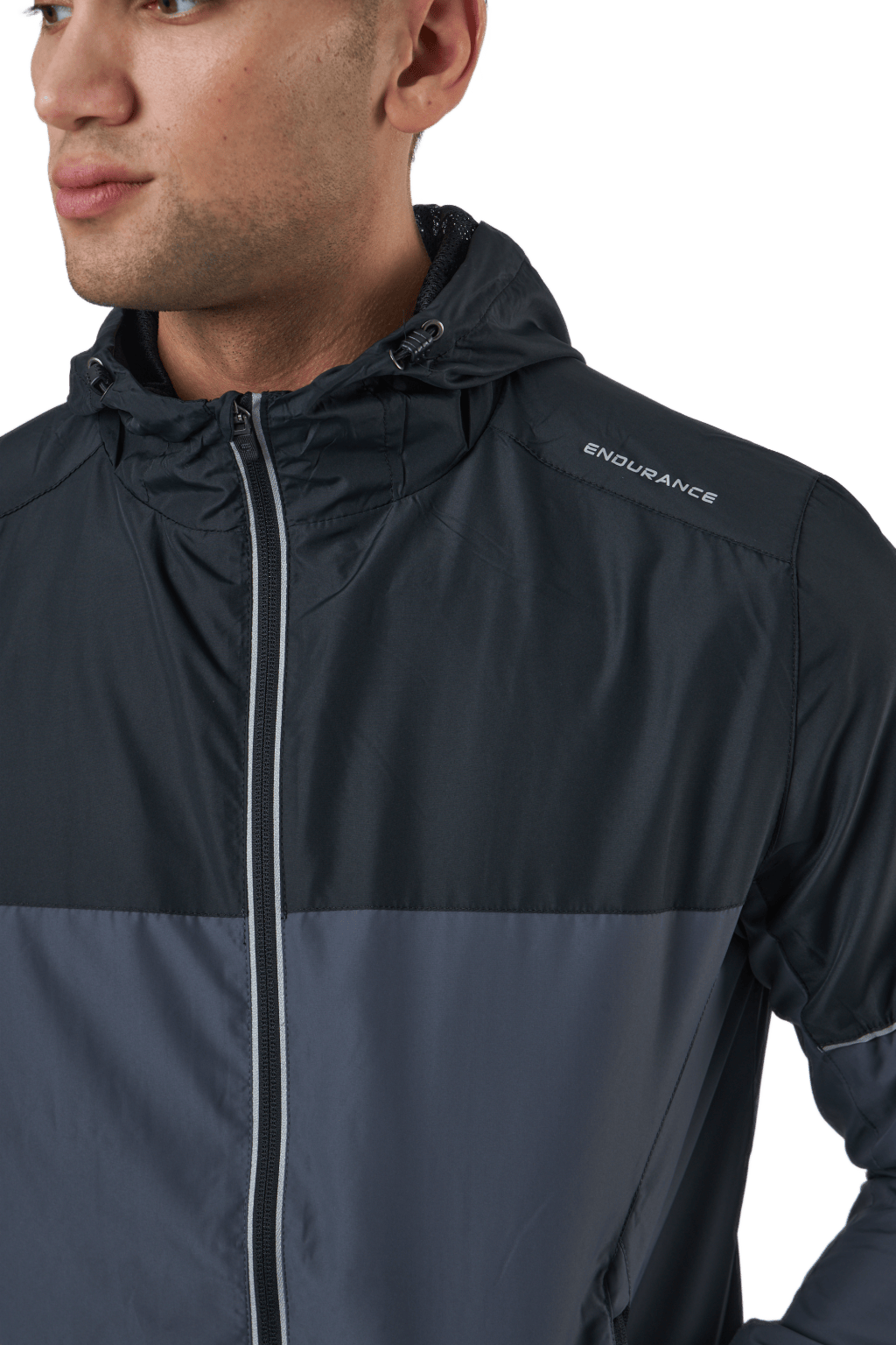 Verbol M Running Jacket W/hood India Ink - Bild 4