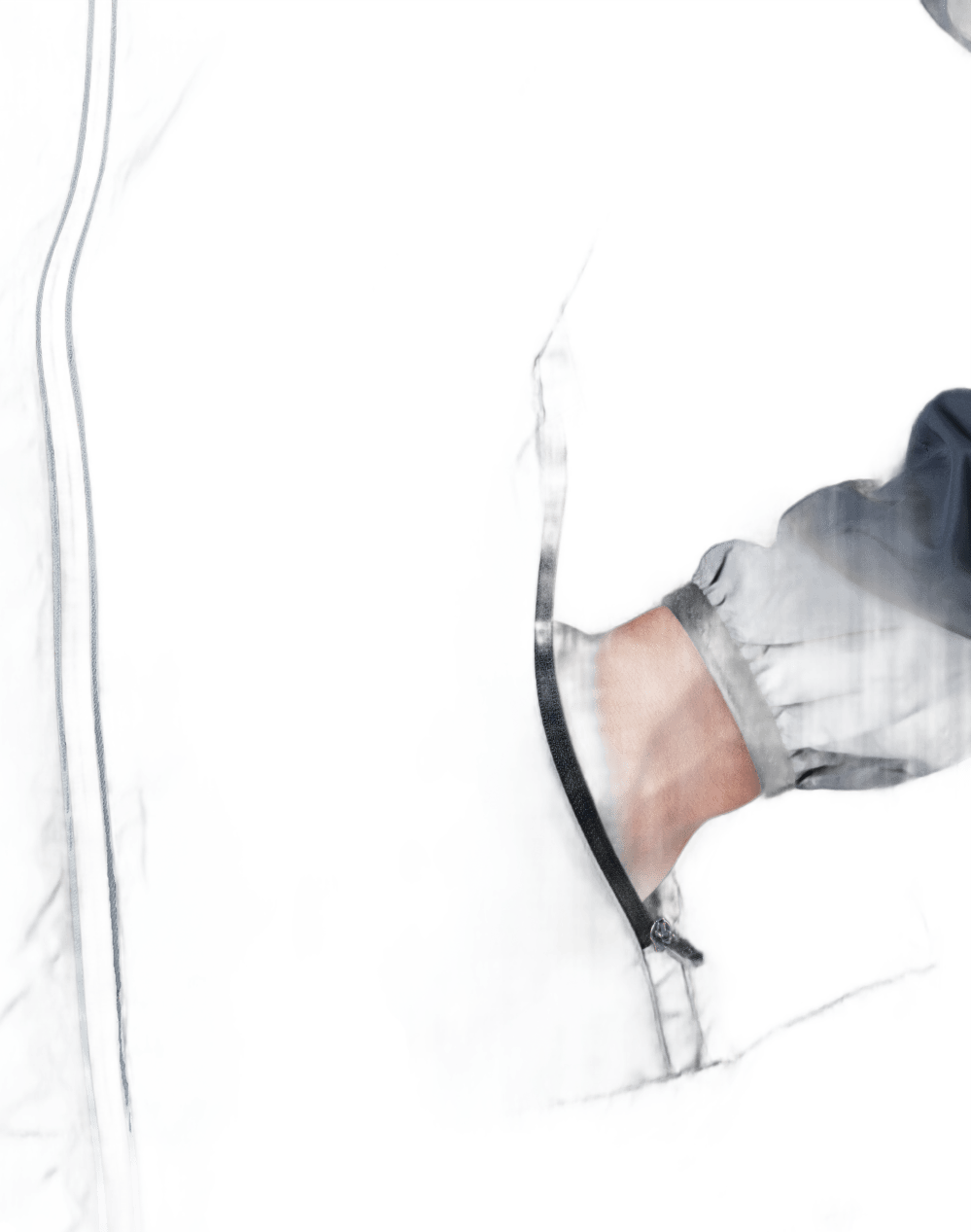 Verbol M Running Jacket W/hood India Ink - Bild 5