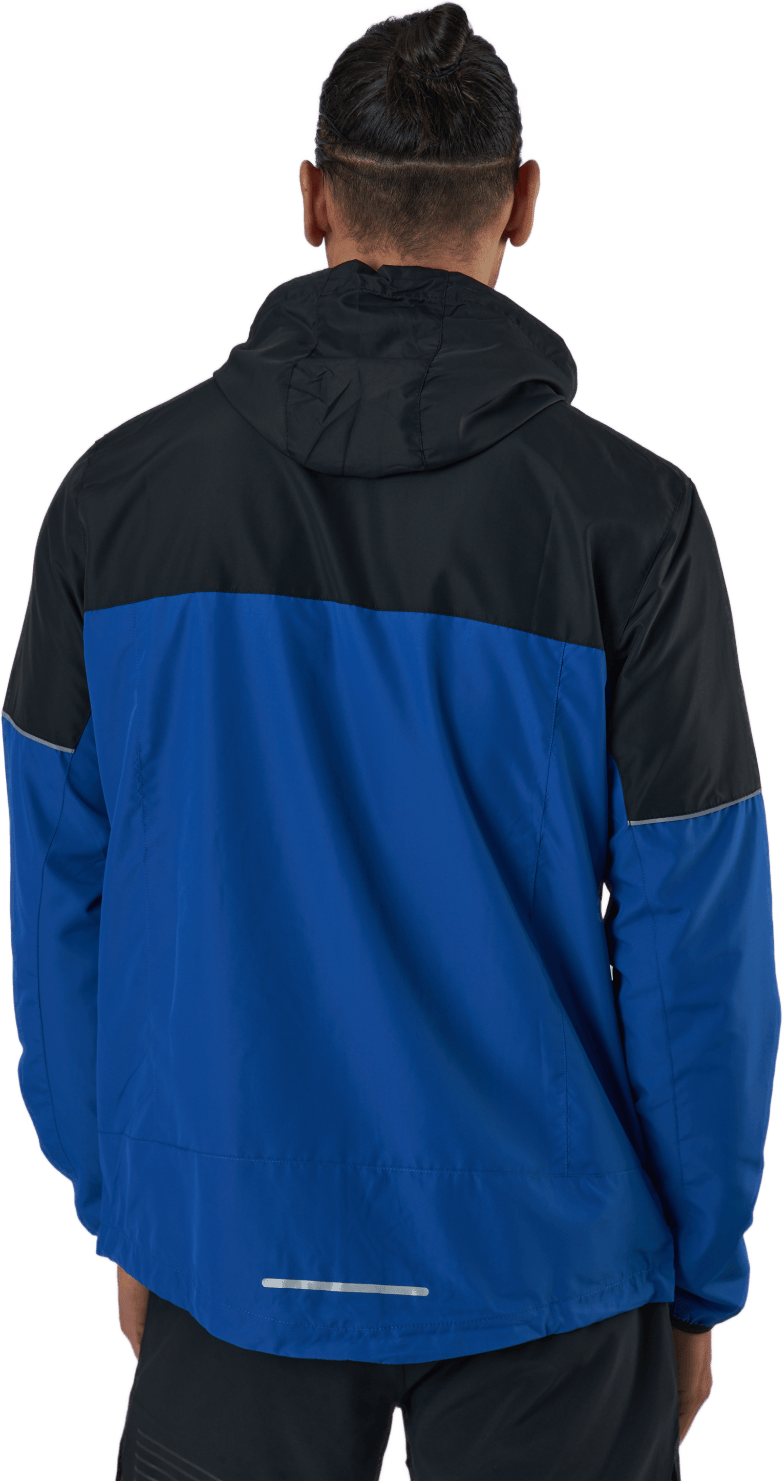 Verbol M Running Jacket W/hood Deep Ocean - Bild 3