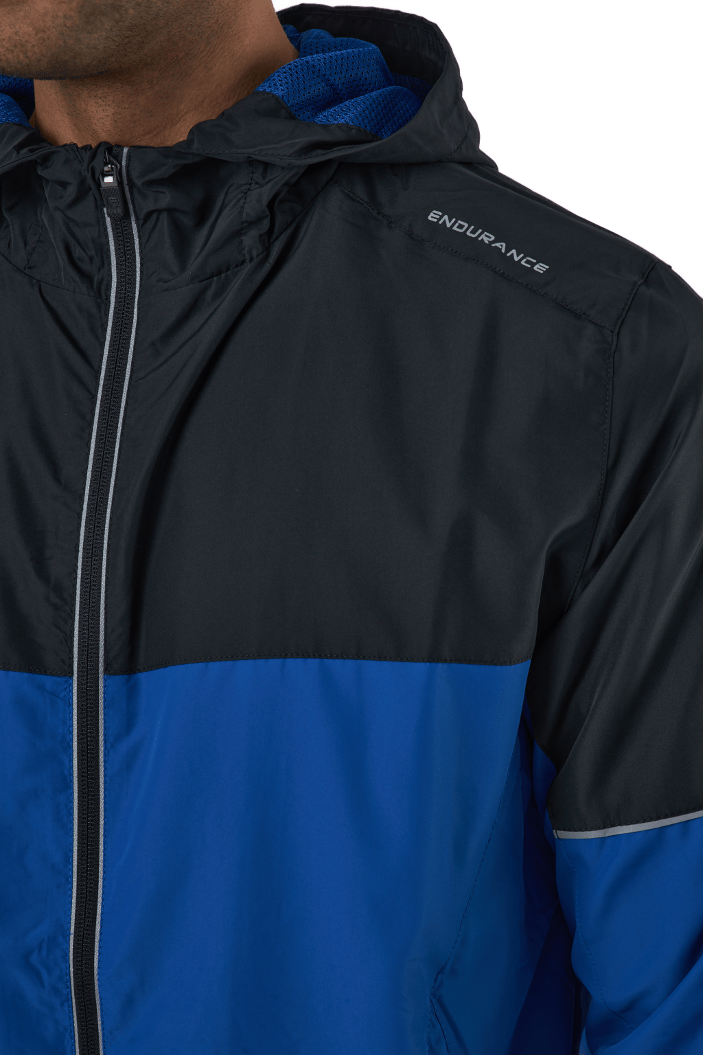 Verbol M Running Jacket W/hood Deep Ocean - Bild 4