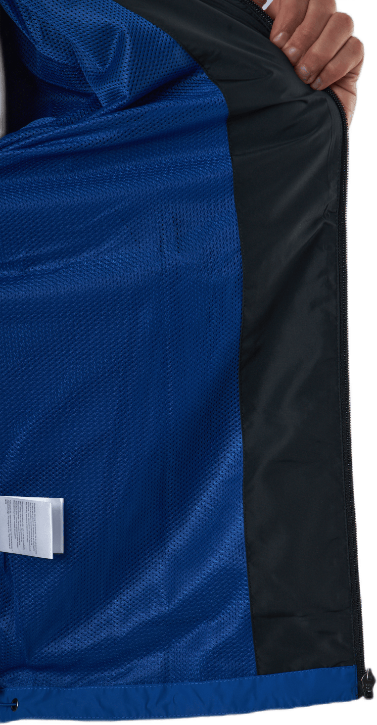 Verbol M Running Jacket W/hood Deep Ocean - Bild 5