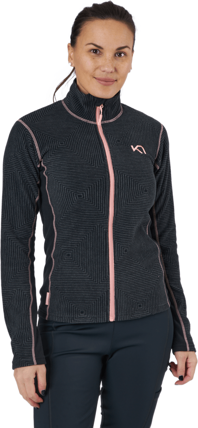 Ingeborg Fleece Black, Female, Apparels, jackets, Black, XS