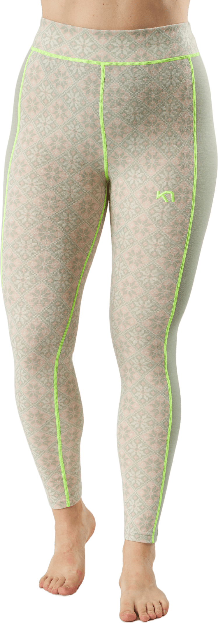 Rose High Waist Pant Slate, Female, Apparels, base layers, Alpine sports, White, S