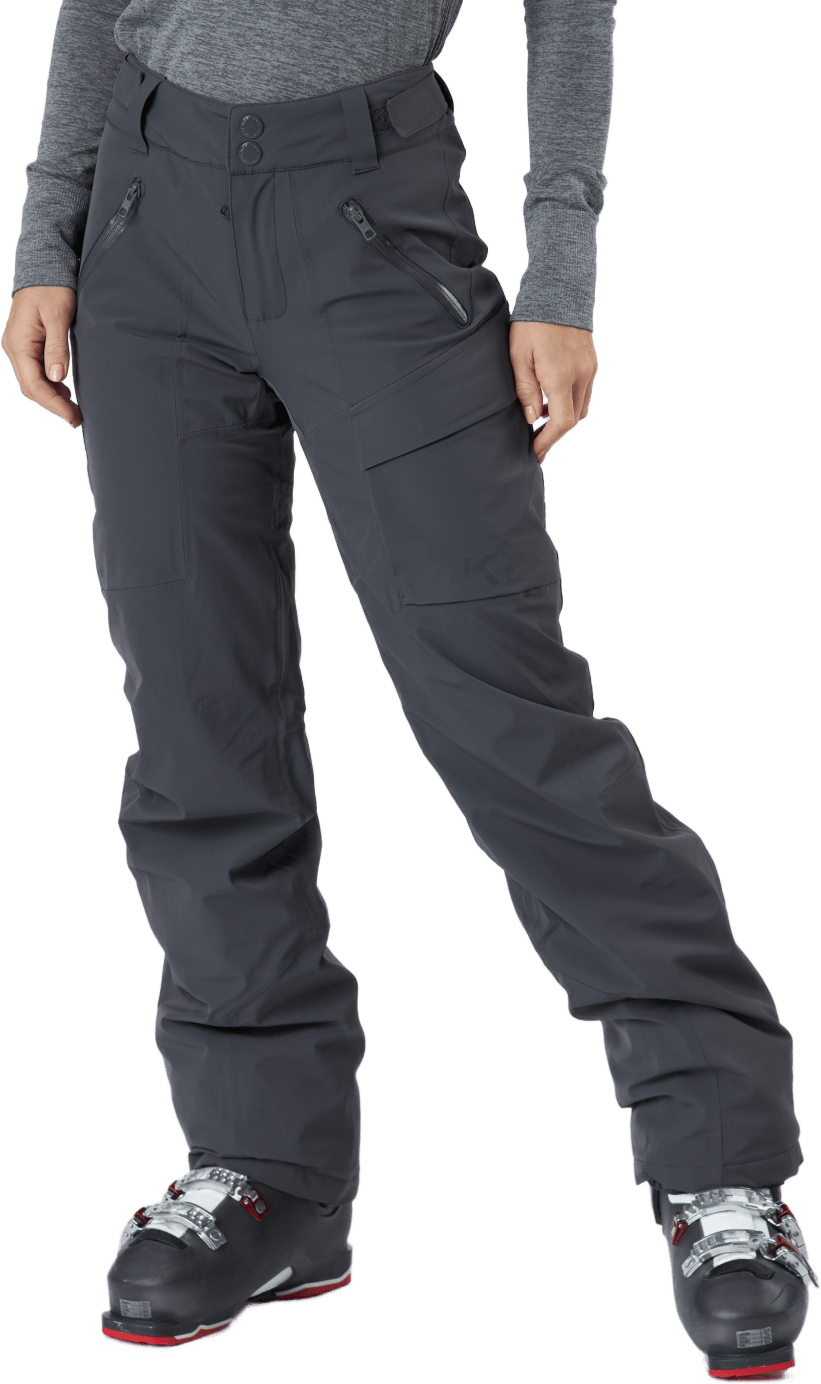 Agnes Ski Pant Dove, Female, Kleding, Broek, Alpine sporten, Zwart, XS