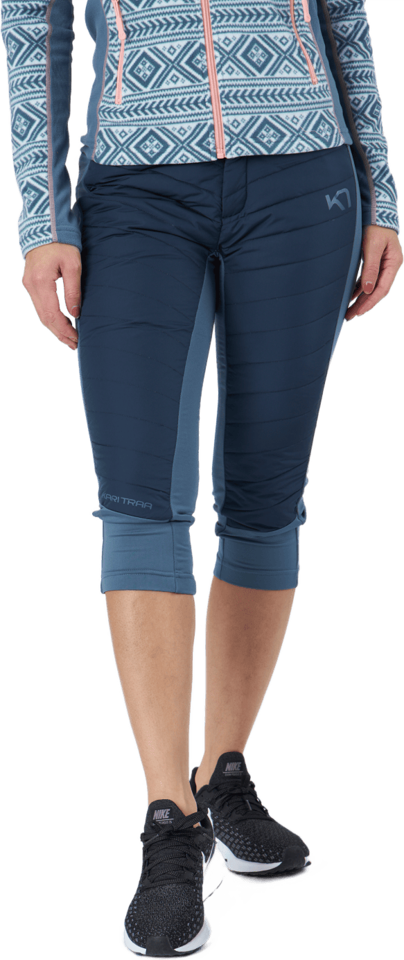 Eva Down Capri Marin, Female, Apparels, Pants, Blue, M