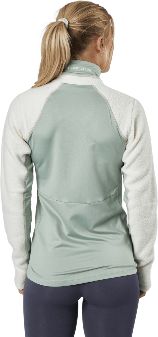 Ragnhild Full Zip Midlayer Nwhite - Bild 3