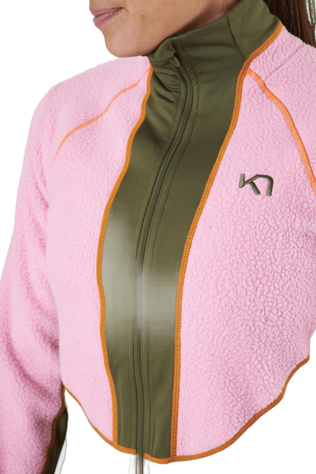 Ragnhild Full Zip Midlayer Prism - Bild 4