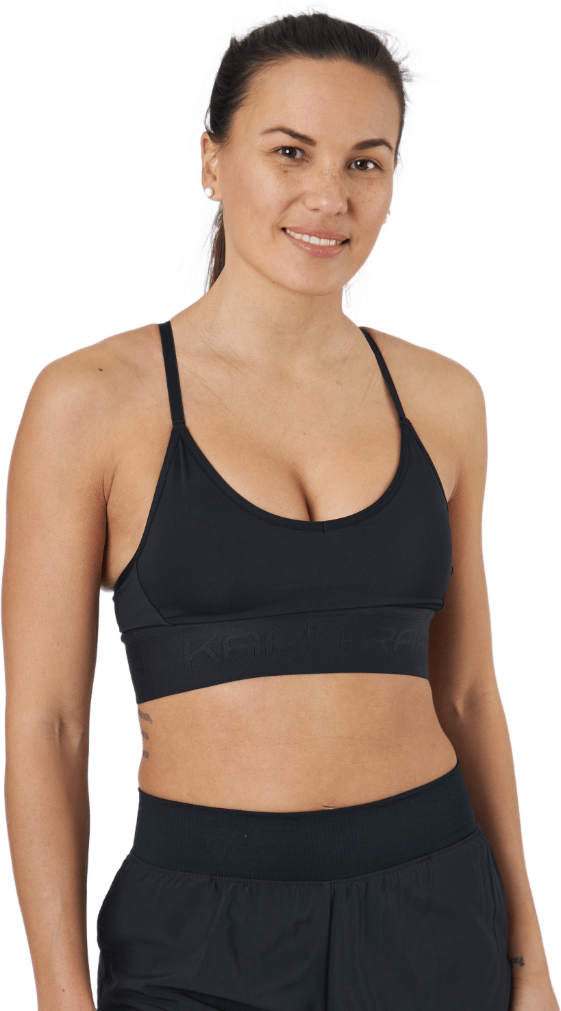 Var Black, Female, Kläder, Sport-BH, Träning, Svart, M