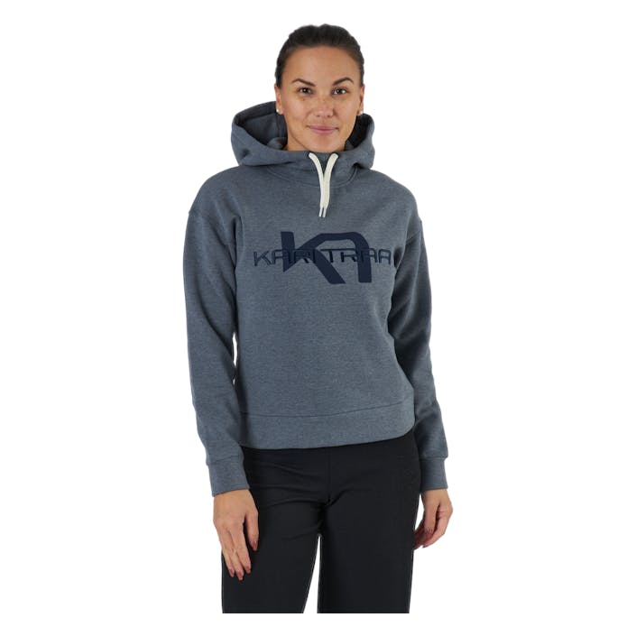 Traa Hood Marin, Female, Vêtements, Chemises, Gris, XS