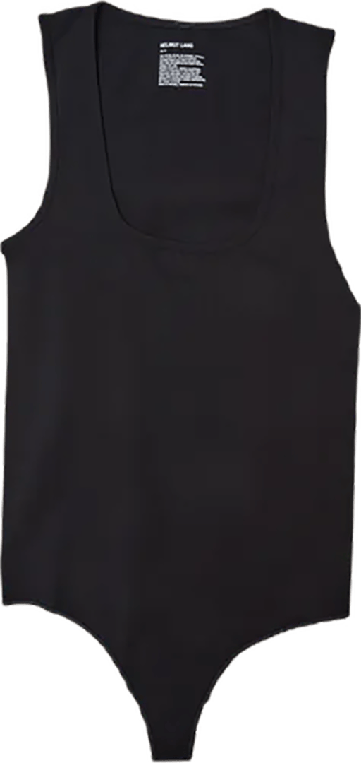 Scoop Bodysuit.seam1 Black