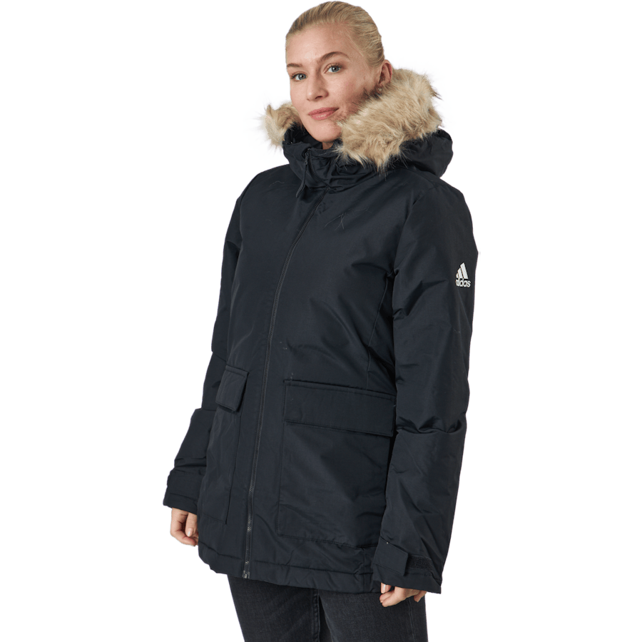 W Hooded Parka Black