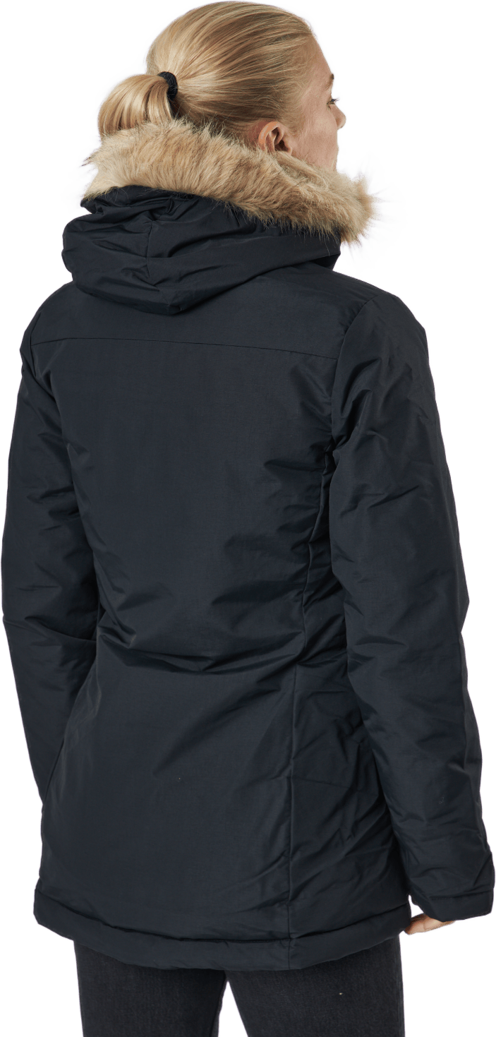 W Hooded Parka Black - Bild 3