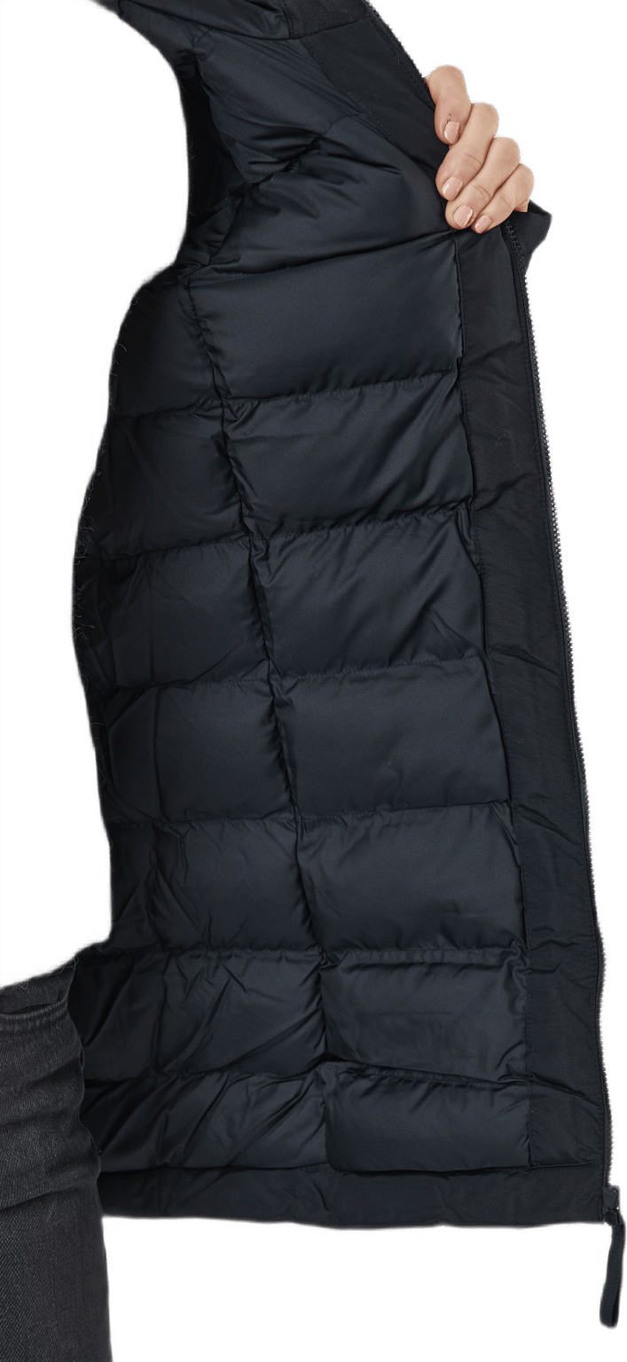 W Hooded Parka Black - Bild 6