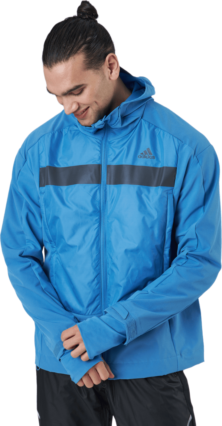 Adidas Cold.Rdy Jacket Men Focus Blue / Focus Blue, Male, Apparels, jackets, Running, Blue, S