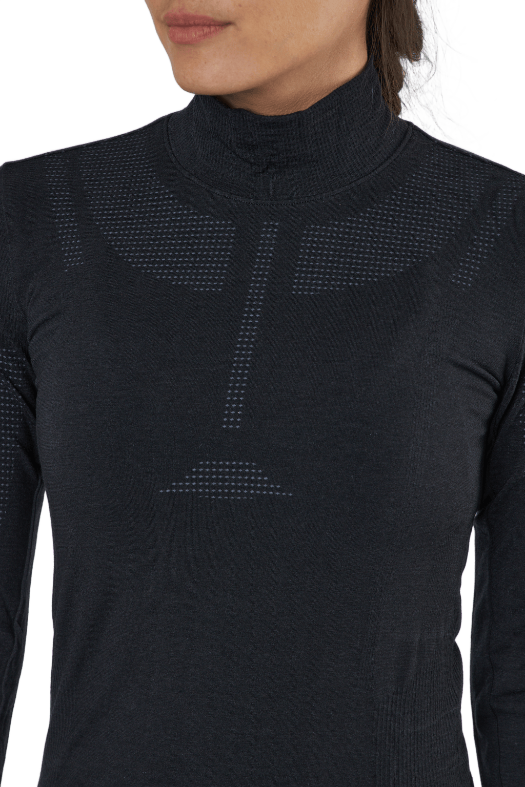 Primeknit Mid Layer W Black Melange / Grey - Bild 4