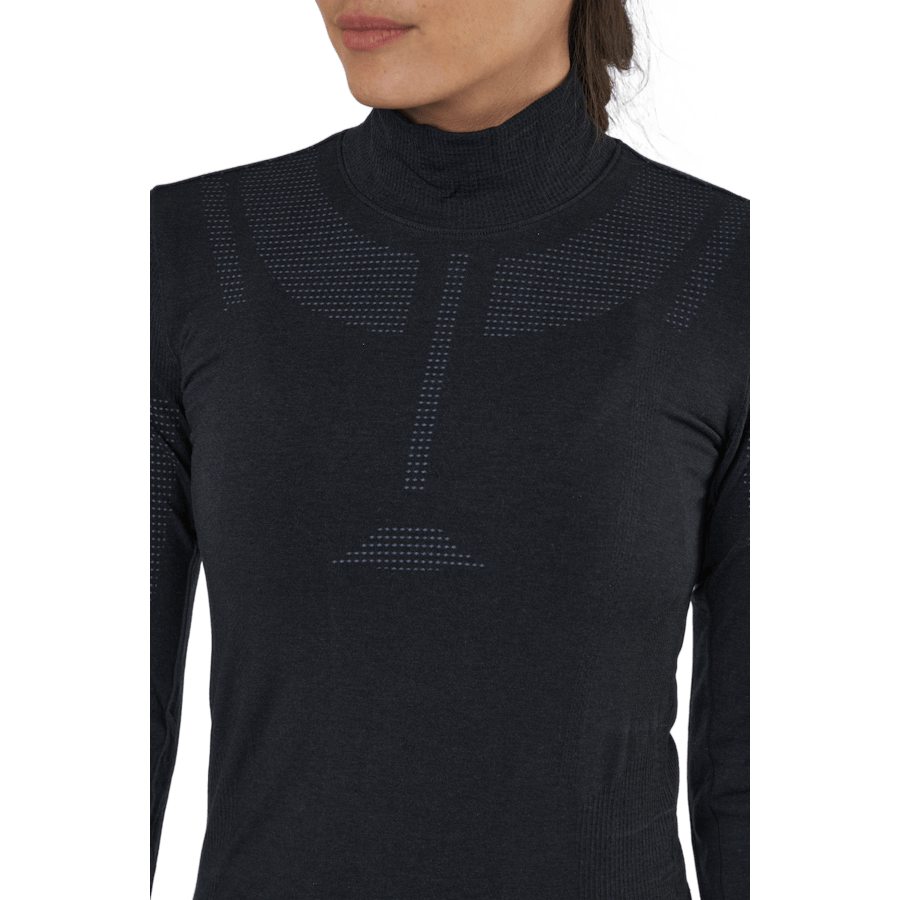 Primeknit Mid Layer W Black Melange / Grey - Bild 4