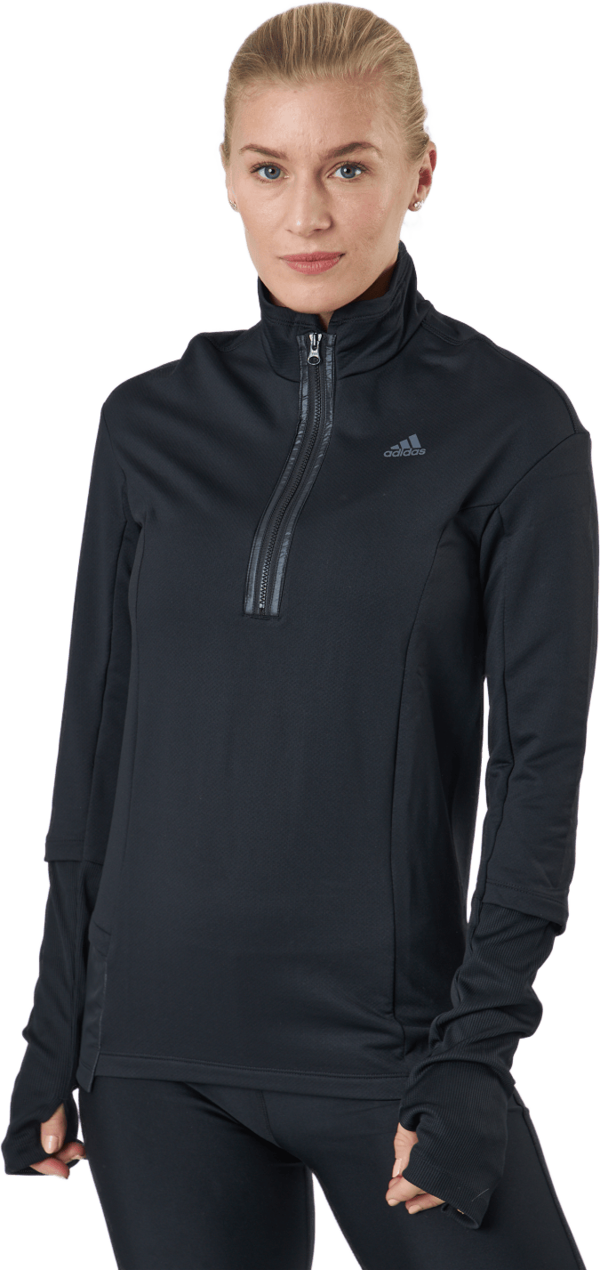 Cold.Rdy Cover Up Women Black / Black, Female, Apparels, jackets, Running, Black, XS