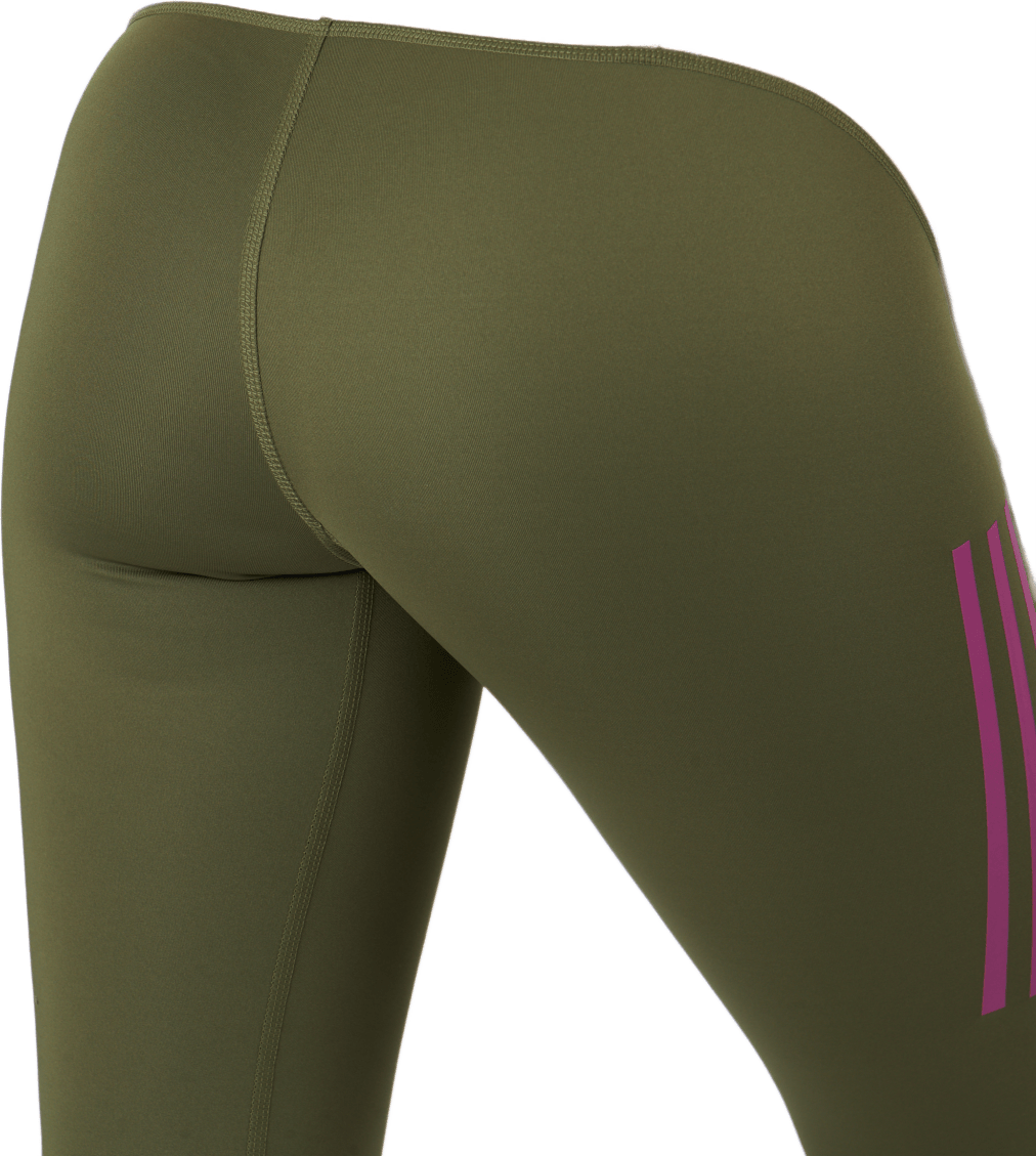 Own The Run Block 7/8 Running Leggings Women Focus Olive / Beige Tone - Bild 5