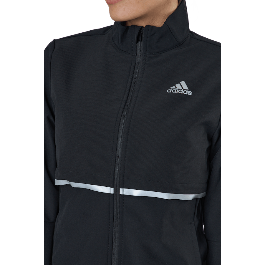Adidas Own The Run Soft Shell Jacket Women Black - Bild 4