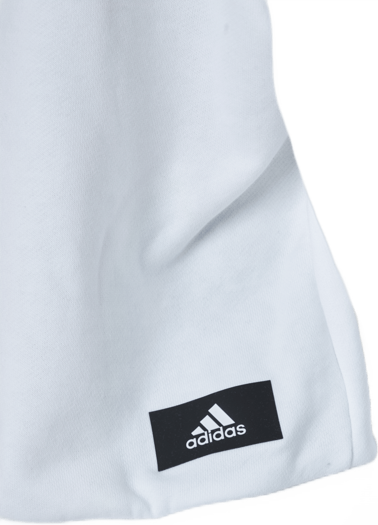 Adidas Sportswear Three Bar Hoodie White - Bild 4