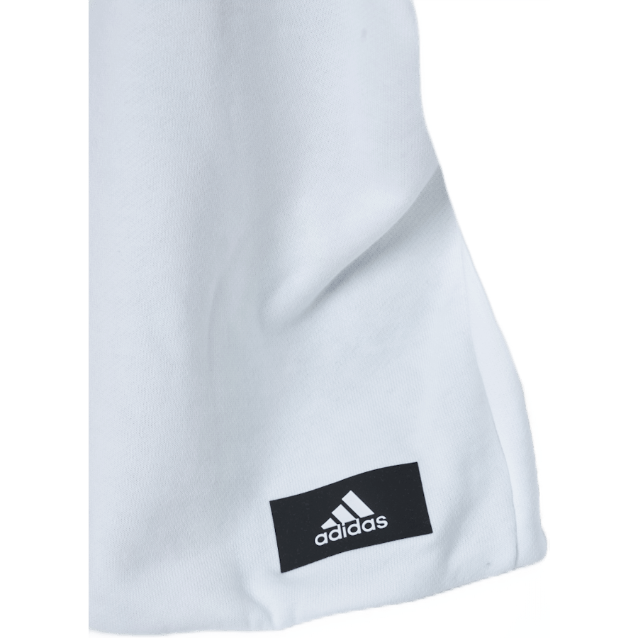 Adidas Sportswear Three Bar Hoodie White - Bild 4