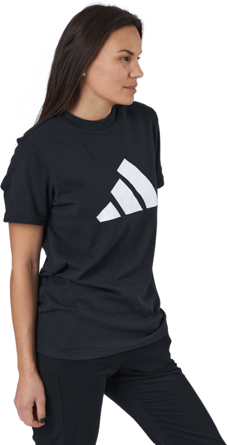 Adidas Sportswear Three Bar T-Shirt Black - Bild 2